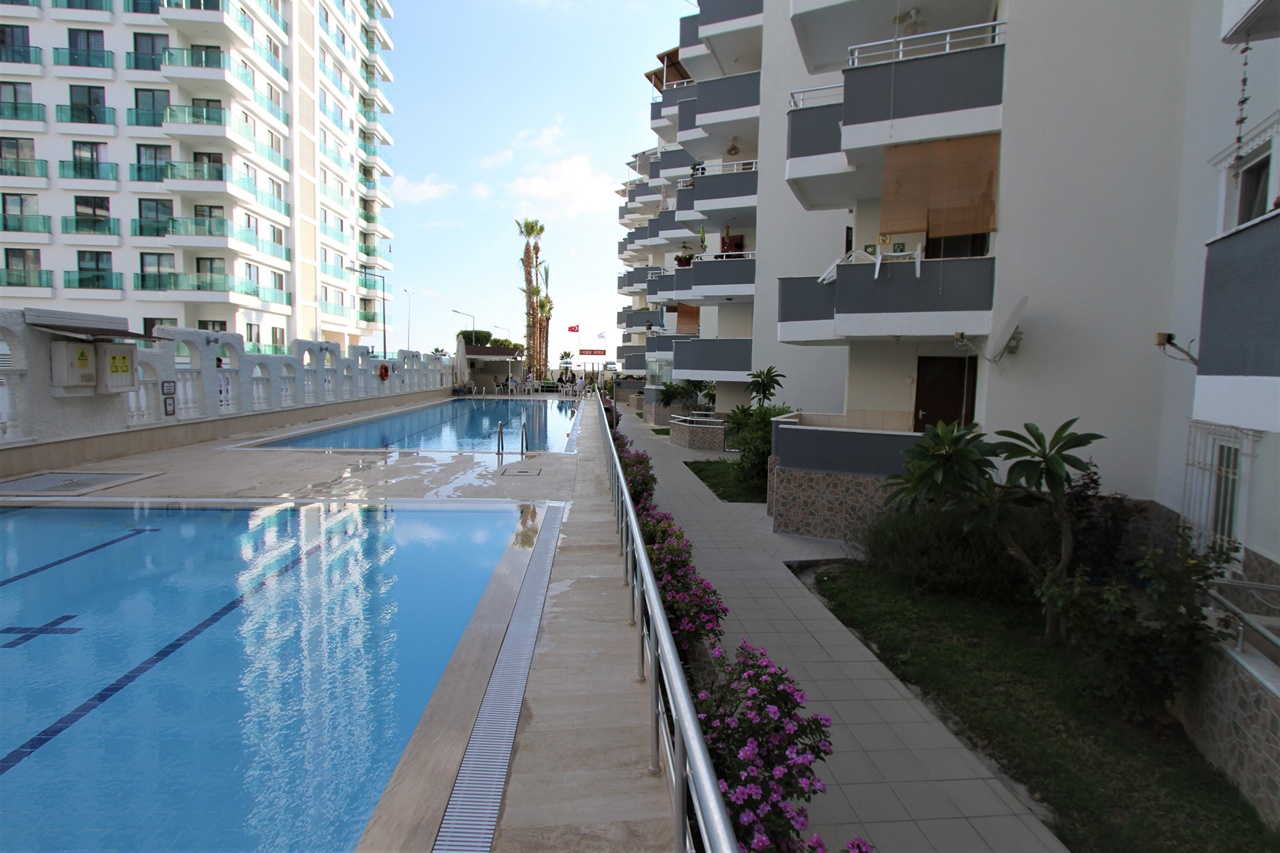 Квартира 2+1 на первой береговой линии в Махмутларе, 85 м2. фото 17