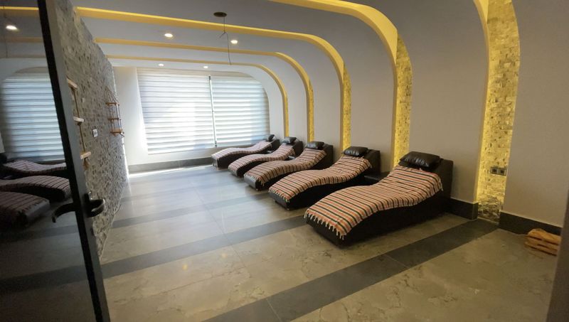 Квартира 2+1 в новом комплексе в 5 минутах от пляжа Клеопатры 90 м2. Центр, Алания. фото 5