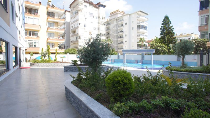 Квартира 2+1 в новом комплексе в 5 минутах от пляжа Клеопатры 90 м2. Центр, Алания. фото 22