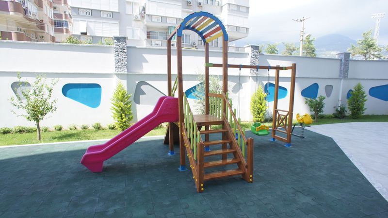 Квартира 2+1 в новом комплексе в 5 минутах от пляжа Клеопатры 90 м2. Центр, Алания. фото 24