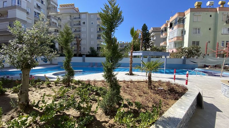 Квартира 2+1 в новом комплексе в 5 минутах от пляжа Клеопатры 90 м2. Центр, Алания. фото 43