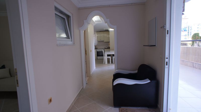 Cozy furnished apartment 2+1 in Kestel, first coastline, 90m2 фото 6