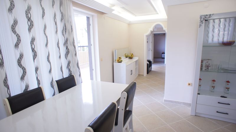 Cozy furnished apartment 2+1 in Kestel, first coastline, 90m2 фото 13