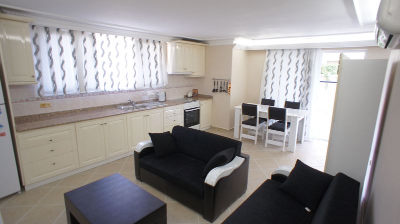 Cozy furnished apartment 2+1 in Kestel, first coastline, 90m2 фото 14