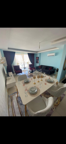 Меблированная квартира 1+1 с шикарным видом на море и город, 60 м2 фото 1