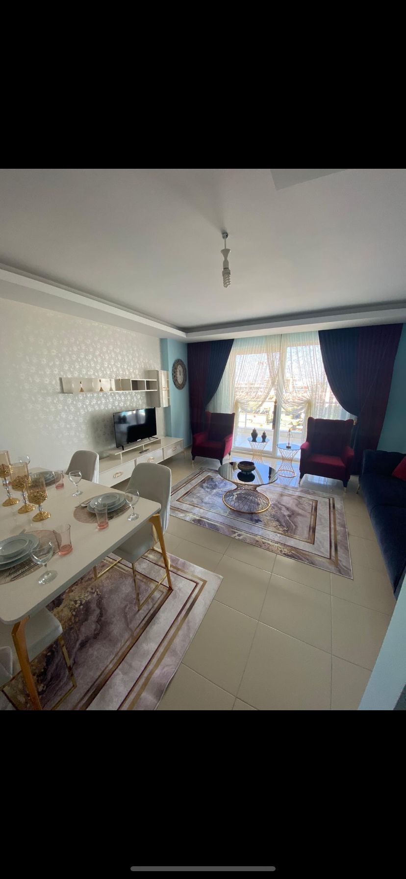 Меблированная квартира 1+1 с шикарным видом на море и город, 60 м2 фото 11