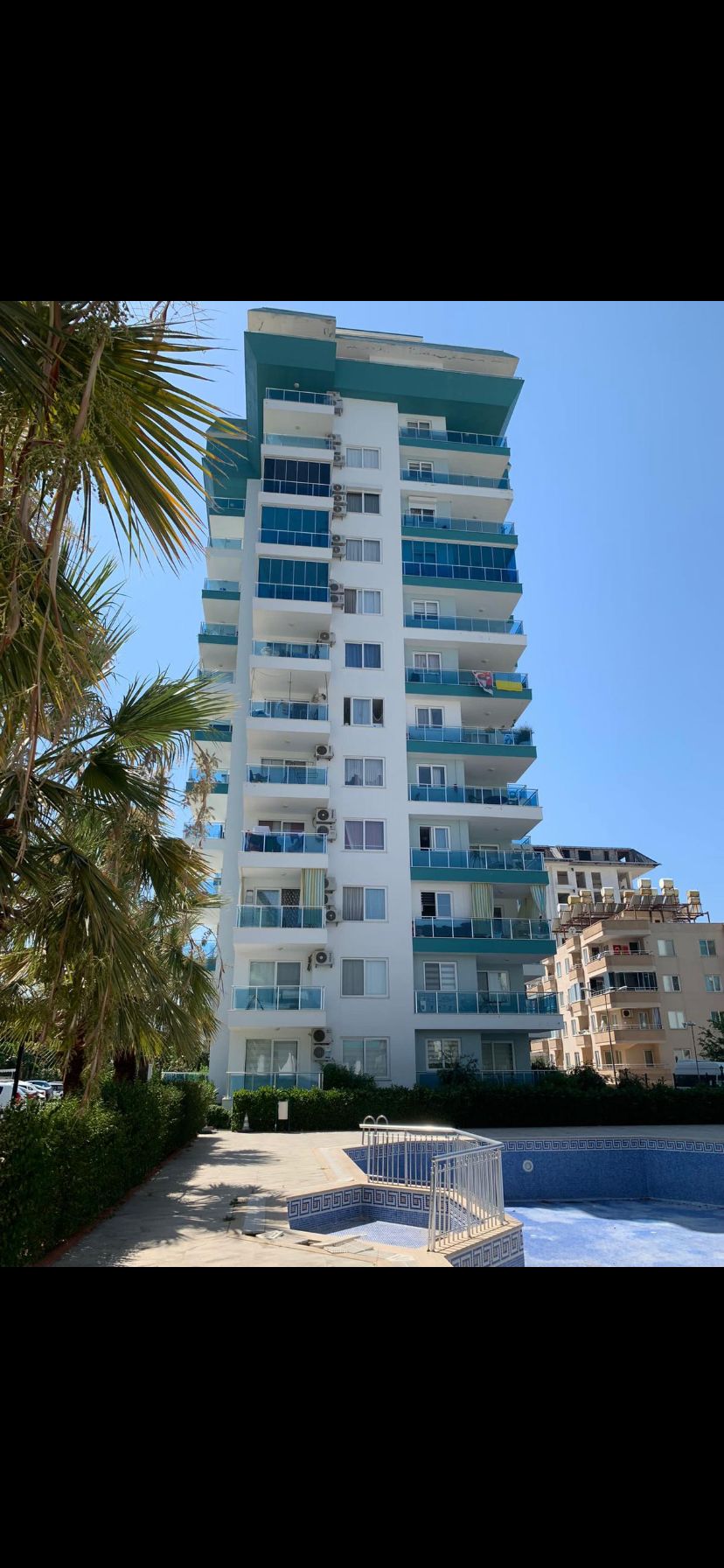 Меблированная квартира 1+1 с шикарным видом на море и город, 60 м2 фото 17