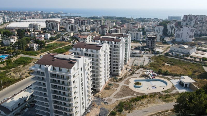 New 1+1 apartment in Avsallar, 49 m2 фото 4