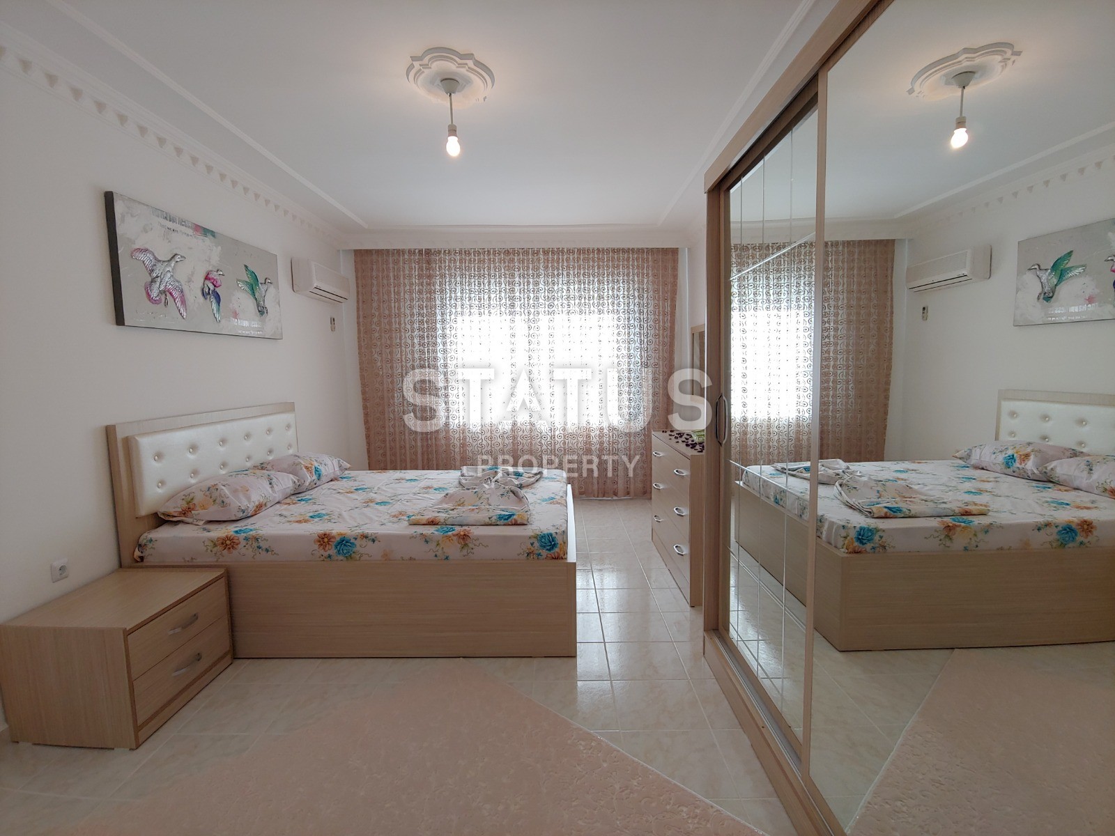 Меблированные апартаменты 2+1 с прекрасным видом на горы и море, 110 м2 фото 6