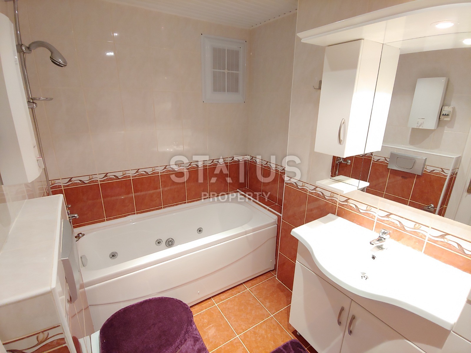 Меблированные апартаменты 2+1 с прекрасным видом на горы и море, 110 м2 фото 11