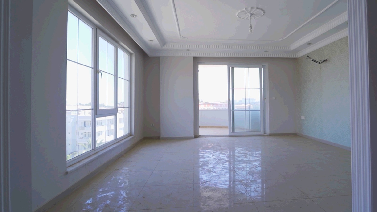 Spacious apartment 2+1 with a separate kitchen overlooking the sea, 110 m2 фото 3