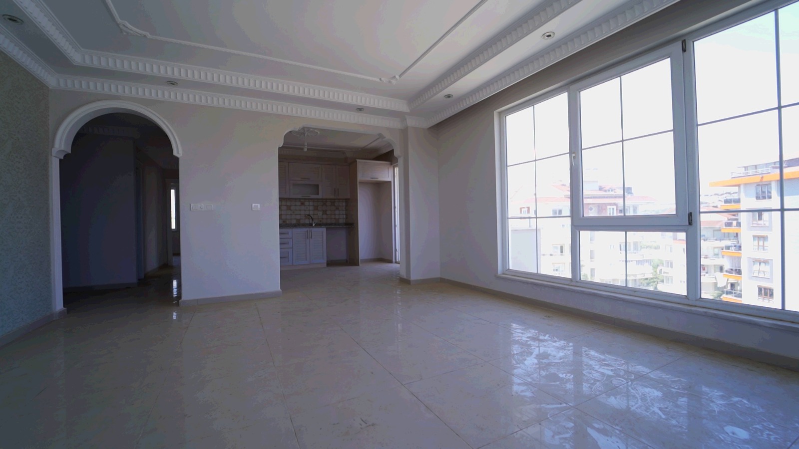 Spacious apartment 2+1 with a separate kitchen overlooking the sea, 110 m2 фото 6