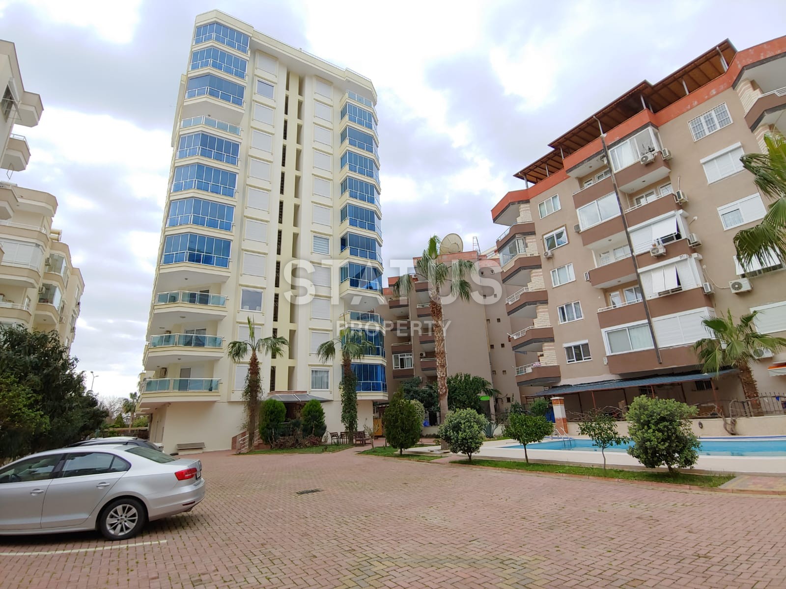 Меблированные апартаменты 2+1 с прекрасным видом на горы и море, 110 м2 фото 18