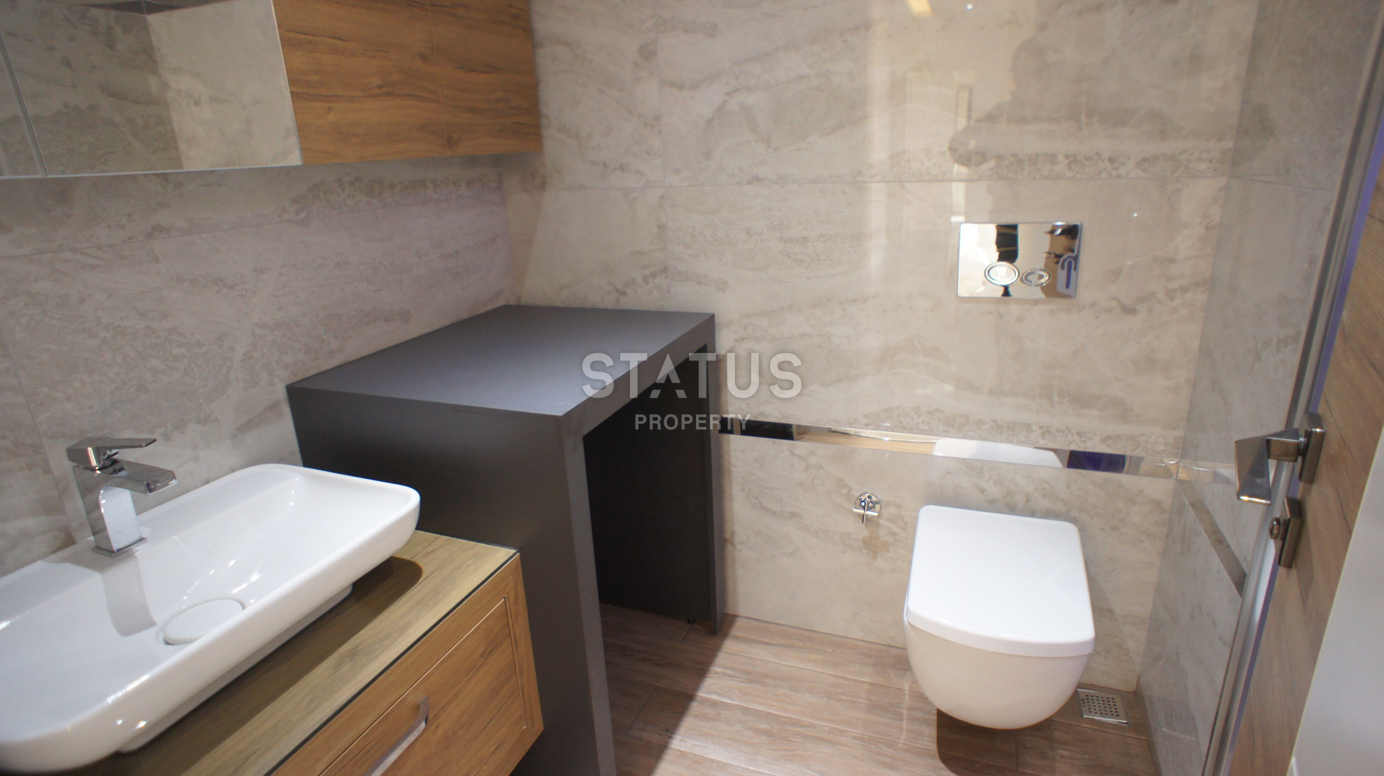 Апартаменты 3+1, в 100 м от моря в новом комплексе, 108 м2 фото 19