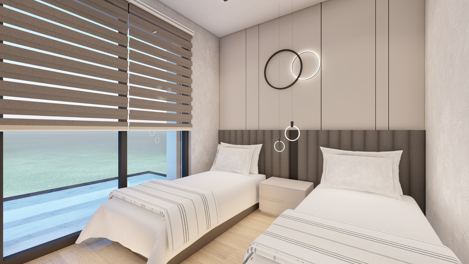 Новый комплекс в Авсалларе! Беспроцентная рассрочка, отличные цены! 46-80 кв м. фото 33