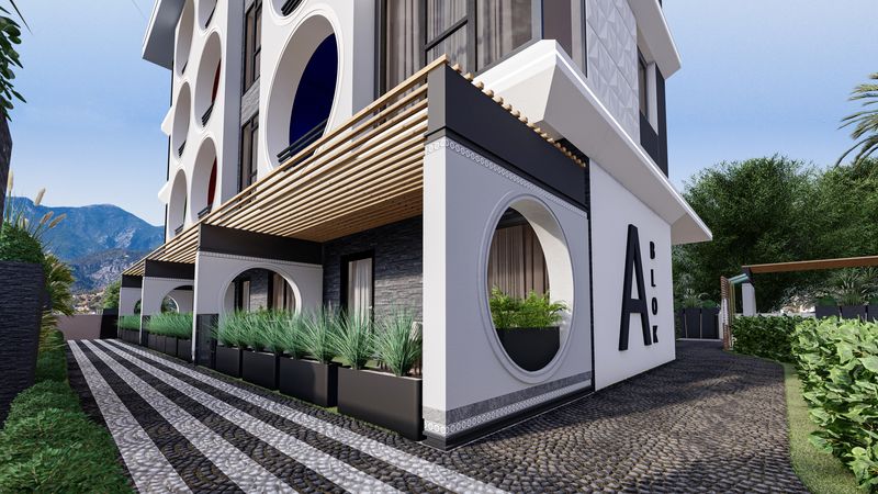 Новый элегантный комплекс на этапе котлована, квартиры 1+1 и 2+1 дуплекс от 45 м2. Махмутлар, Алания. фото 15