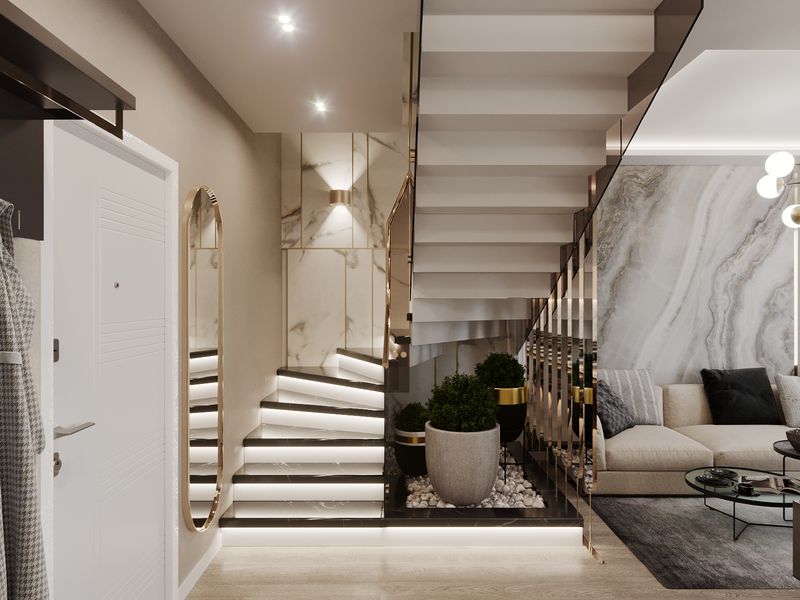 Новый элегантный комплекс на этапе котлована, квартиры 1+1 и 2+1 дуплекс от 45 м2. Махмутлар, Алания. фото 31