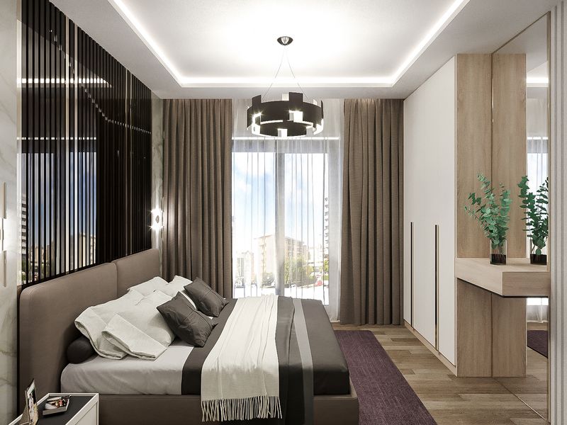 Новый элегантный комплекс на этапе котлована, квартиры 1+1 и 2+1 дуплекс от 45 м2. Махмутлар, Алания. фото 46