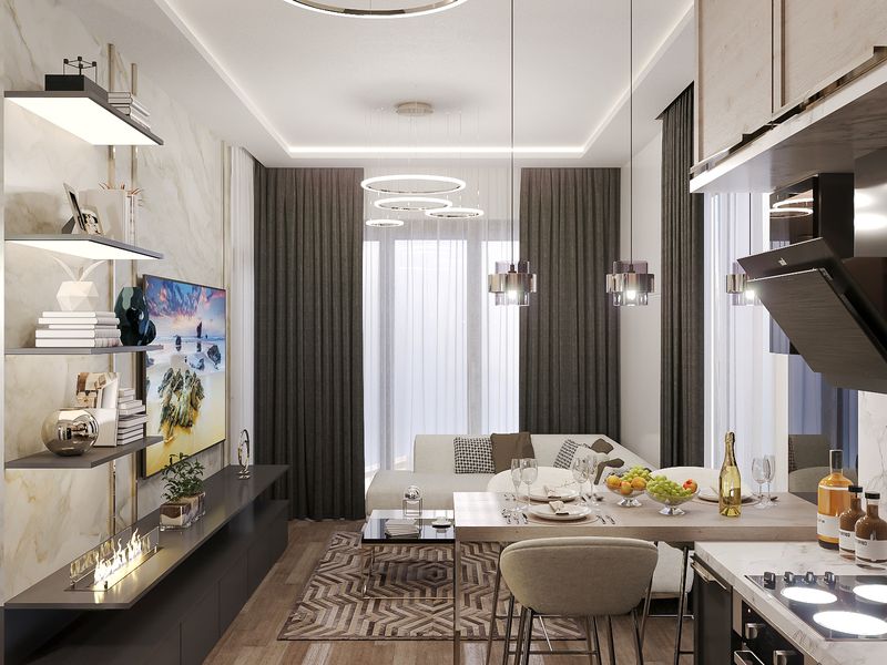 Новый элегантный комплекс на этапе котлована, квартиры 1+1 и 2+1 дуплекс от 45 м2. Махмутлар, Алания. фото 51