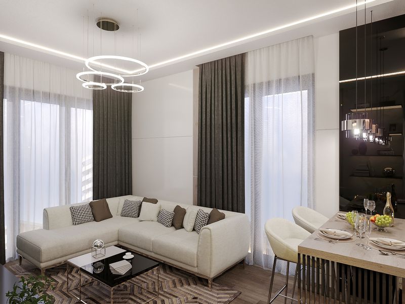 Новый элегантный комплекс на этапе котлована, квартиры 1+1 и 2+1 дуплекс от 45 м2. Махмутлар, Алания. фото 52