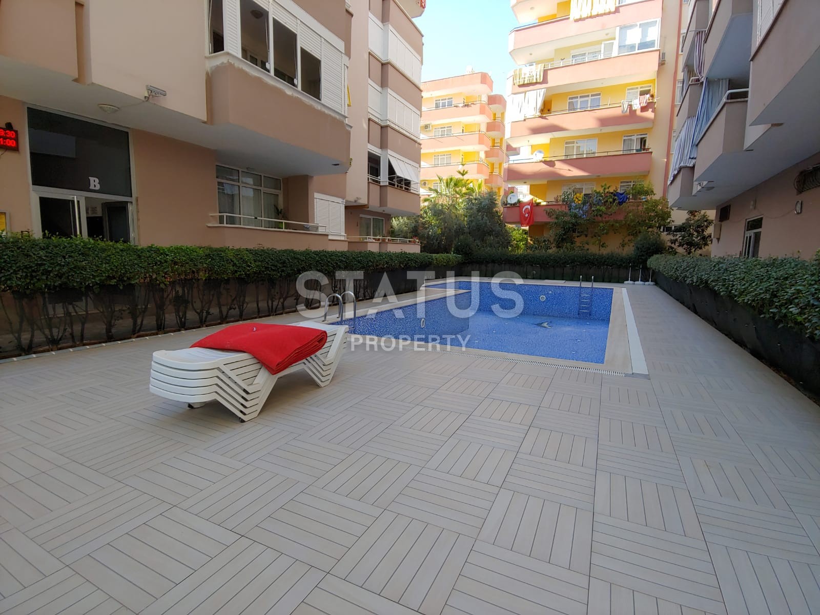 Апартаменты 2+1 с мебелью в 150 м от Средиземного моря, 110 кв.м. фото 13