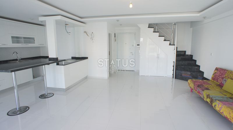 Duplex apartment 2+1 with sea views in Kestel, 108 m2. фото 10