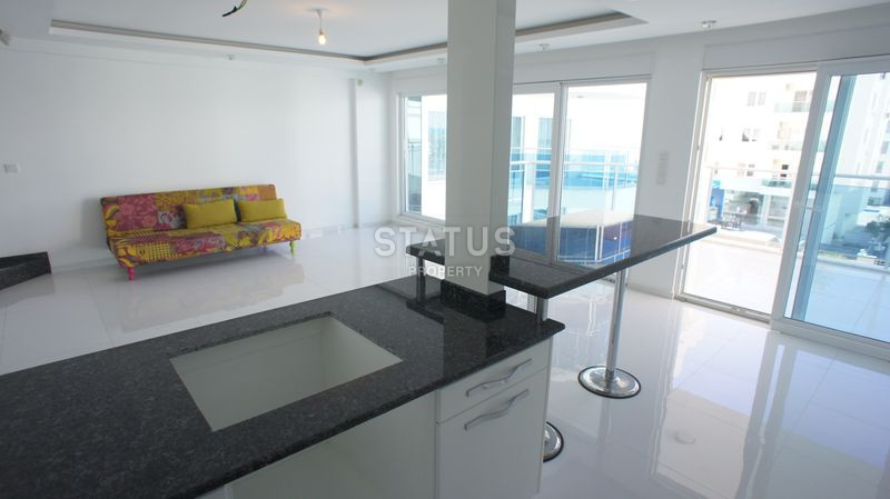 Duplex apartment 2+1 with sea views in Kestel, 108 m2. фото 15