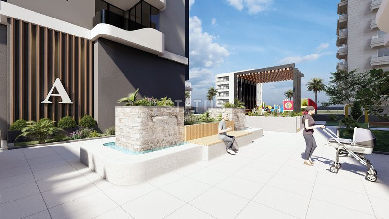 Investment project in Mahmutlar! Complex with infrastructure! Direct sea views! фото 6