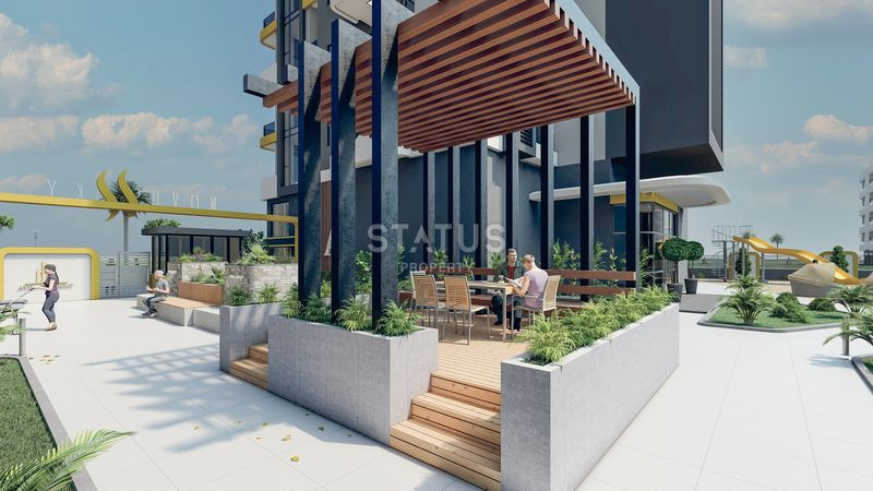 Investment project in Mahmutlar! Complex with infrastructure! Direct sea views! фото 7