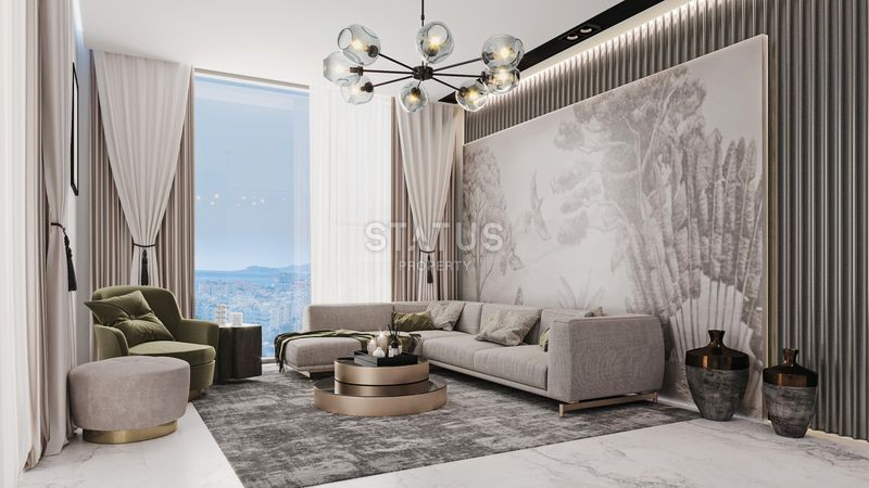 Investment project in Mahmutlar! Complex with infrastructure! Direct sea views! фото 19