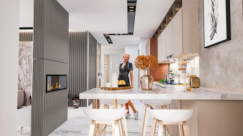 Investment project in Mahmutlar! Complex with infrastructure! Direct sea views! фото 22