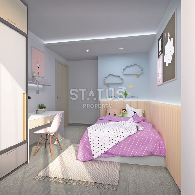 Investment project in Mahmutlar! Complex with infrastructure! Direct sea views! фото 25