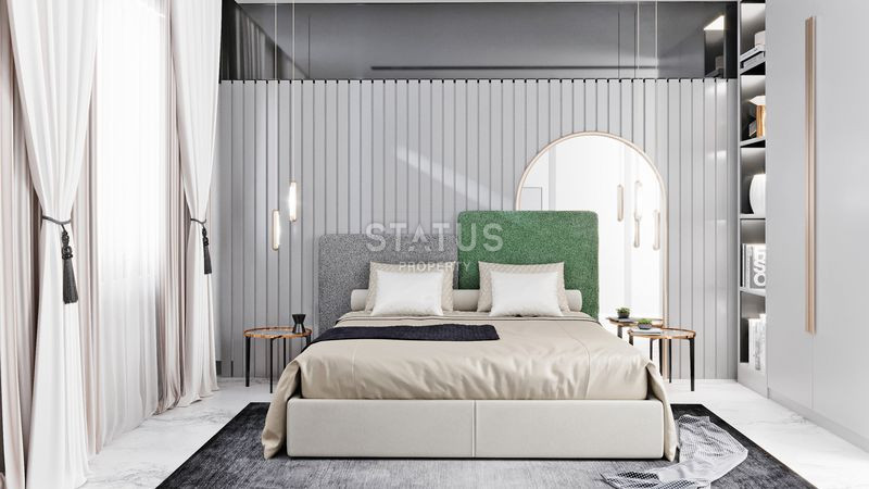 Investment project in Mahmutlar! Complex with infrastructure! Direct sea views! фото 27