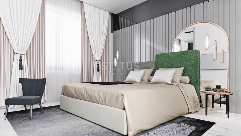 Investment project in Mahmutlar! Complex with infrastructure! Direct sea views! фото 28