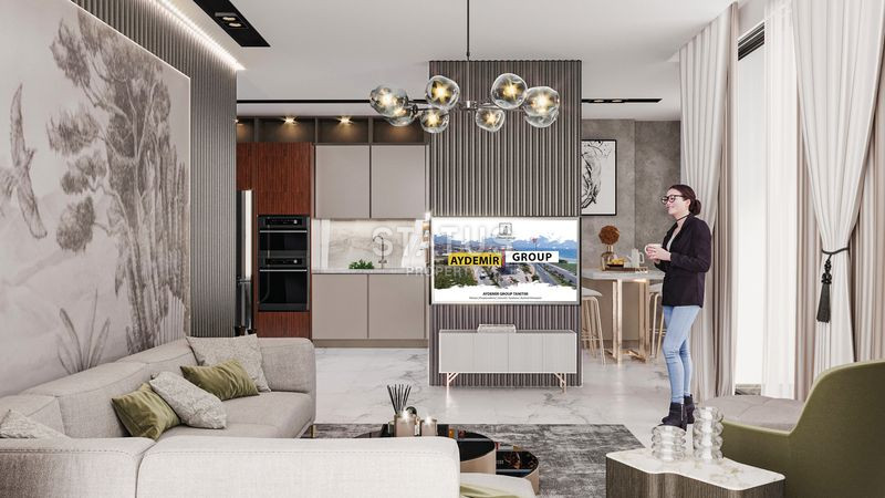 Investment project in Mahmutlar! Complex with infrastructure! Direct sea views! фото 29