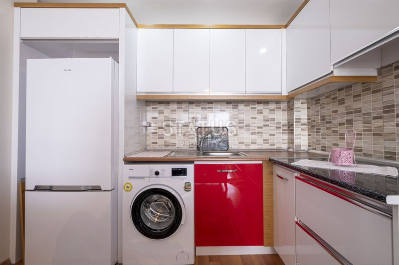 Недорогая двухкомнатная квартира с мебелью в Авсалларе, 65 кв.м фото 4