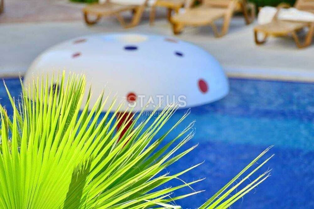 Большие апартаменты 1+1 с панорамой на море, 80 м2. Джикджилли, Алания. фото 13