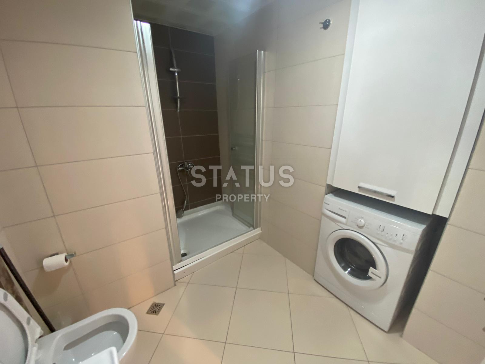 Большие апартаменты 1+1 с панорамой на море, 80 м2. Джикджилли, Алания. фото 18