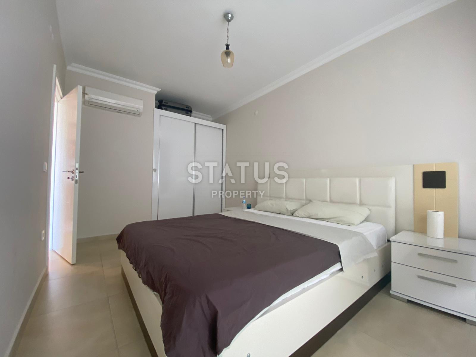 Большие апартаменты 1+1 с панорамой на море, 80 м2. Джикджилли, Алания. фото 22