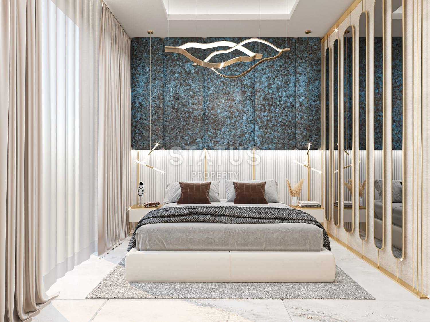 Новый проект на котловане от ведущей строительной компании в 3 минутах от пляжа. Квартиры 55 – 161 м2. Оба, Алания. фото 43