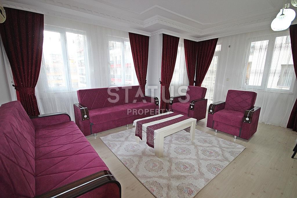 Отличные трехкомнатные апартаменты с мебелью и бытовой техникой в районе Махмутлар, 125 кв.м. фото 7