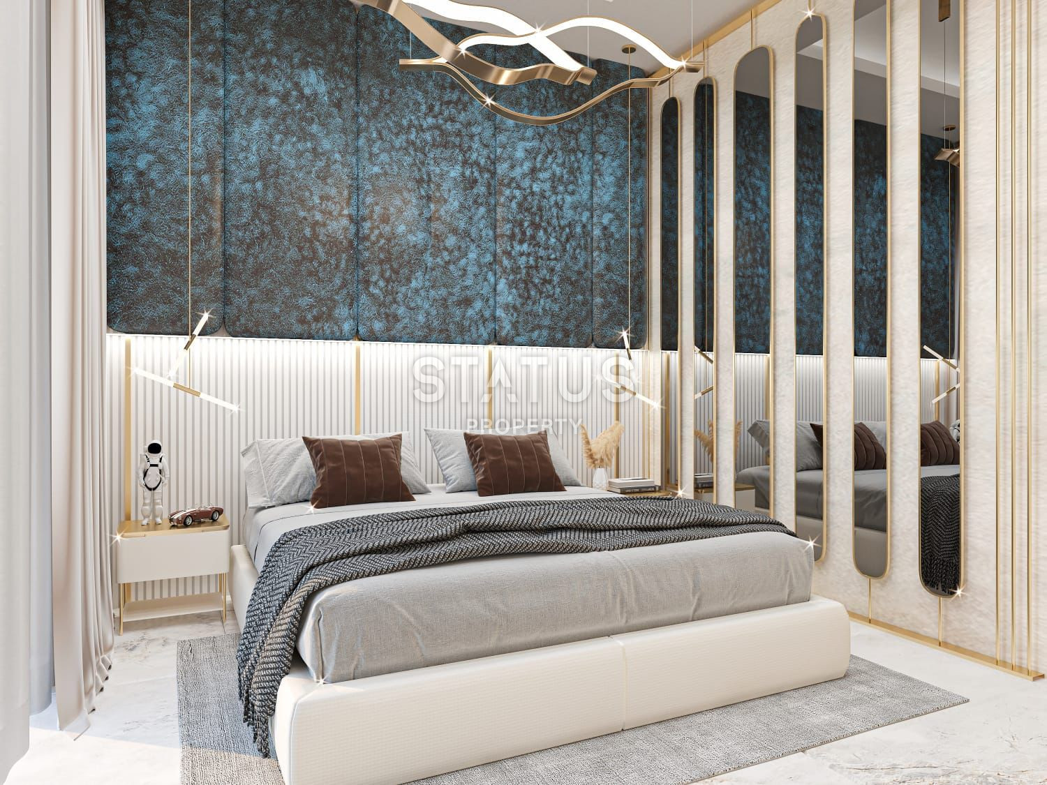 Новый проект на котловане от ведущей строительной компании в 3 минутах от пляжа. Квартиры 55 – 161 м2. Оба, Алания. фото 45