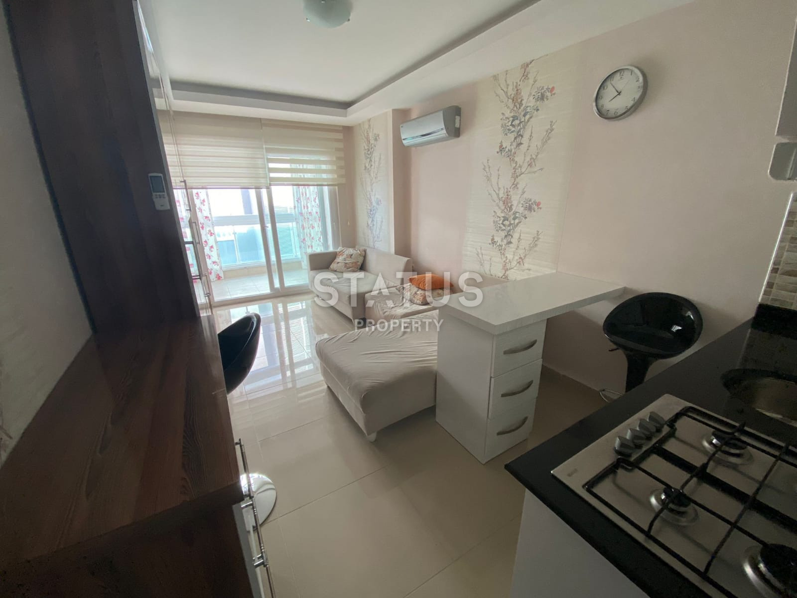 Furnished studio apartment in Mahmutlar, 38 m2 фото 5