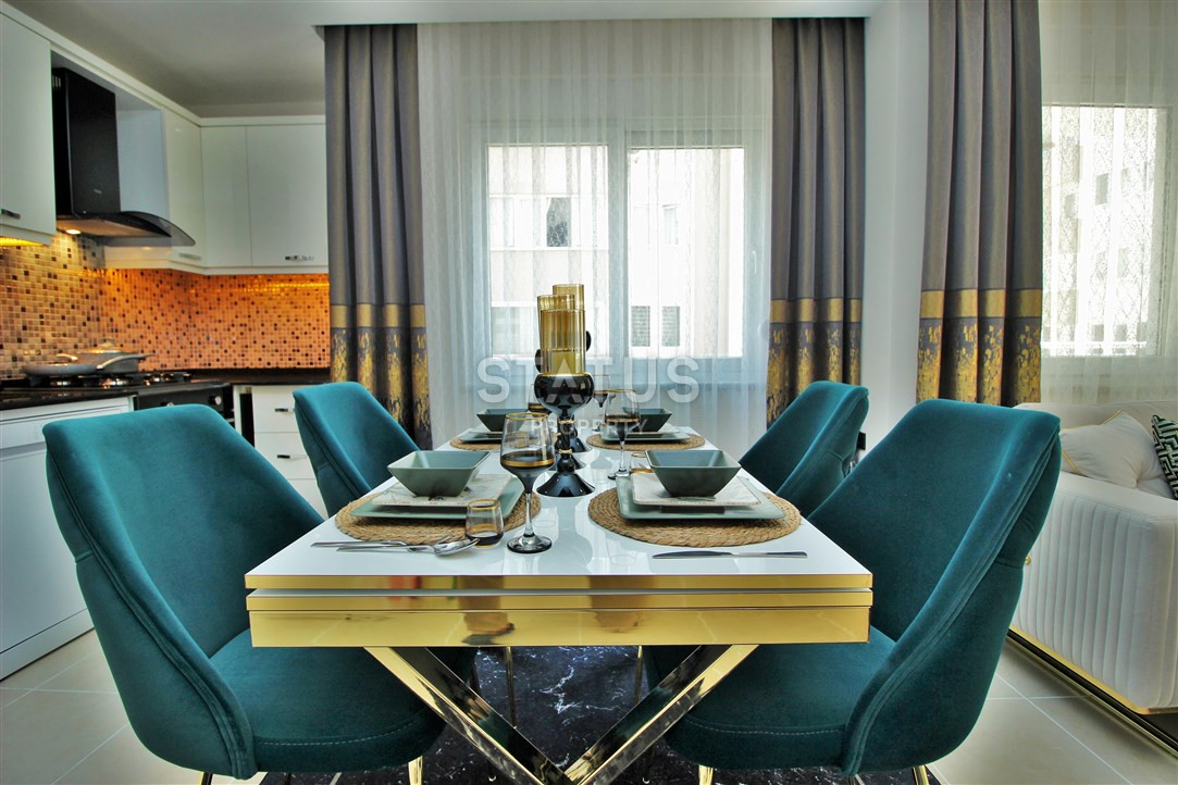 Меблированная квартира 1+1 в пяти минутах от моря, 60 м2. Махмутлар, Алания. фото 17