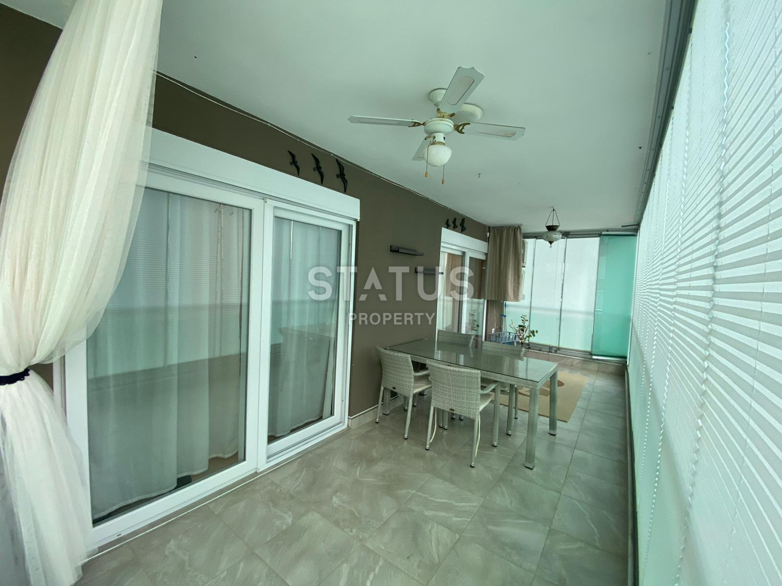 Квартира 1+1, в 250 метрах от моря в Махмутларе, 65 кв.м. фото 12