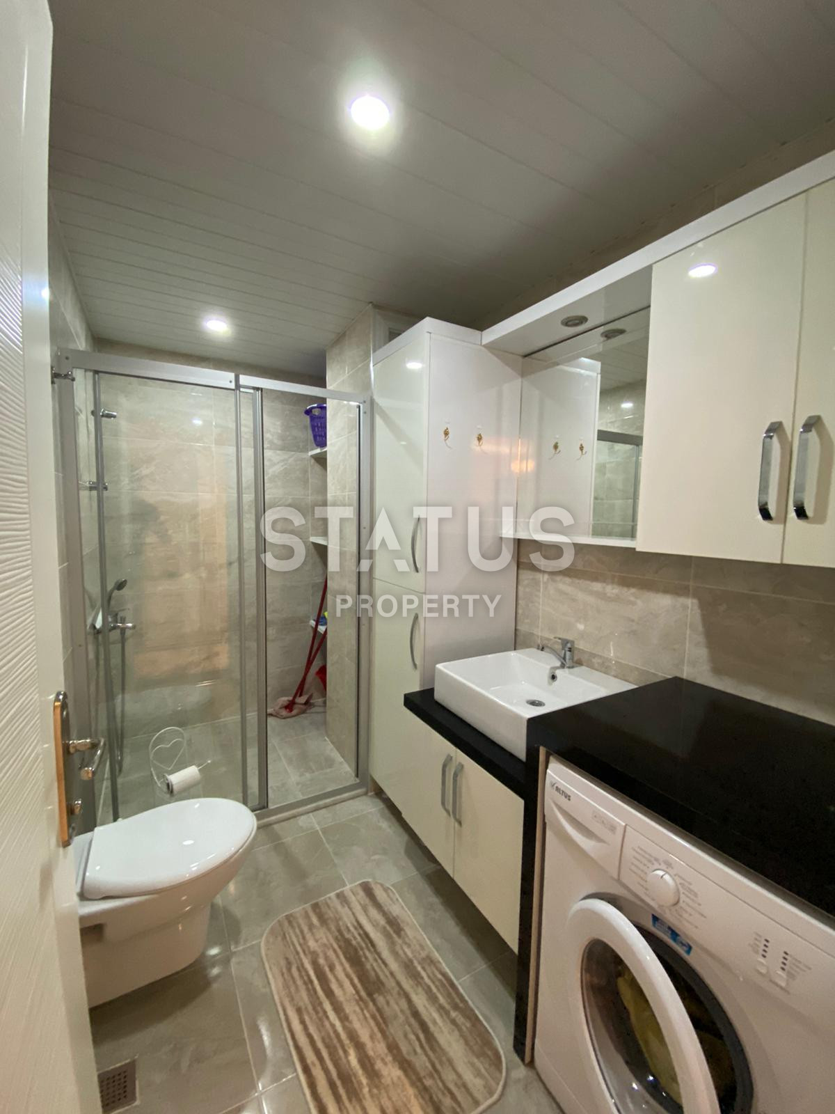 Квартира 1+1, в 250 метрах от моря в Махмутларе, 65 кв.м. фото 13