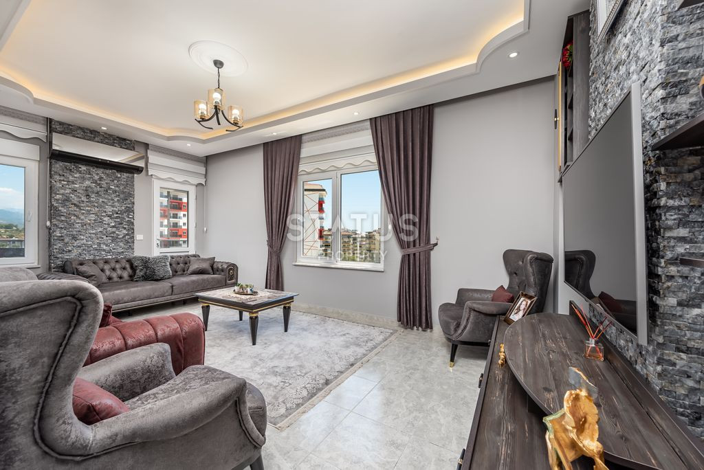 Квартира 2+1, с видом на горы в Авсалларе, 105 кв.м. фото 6