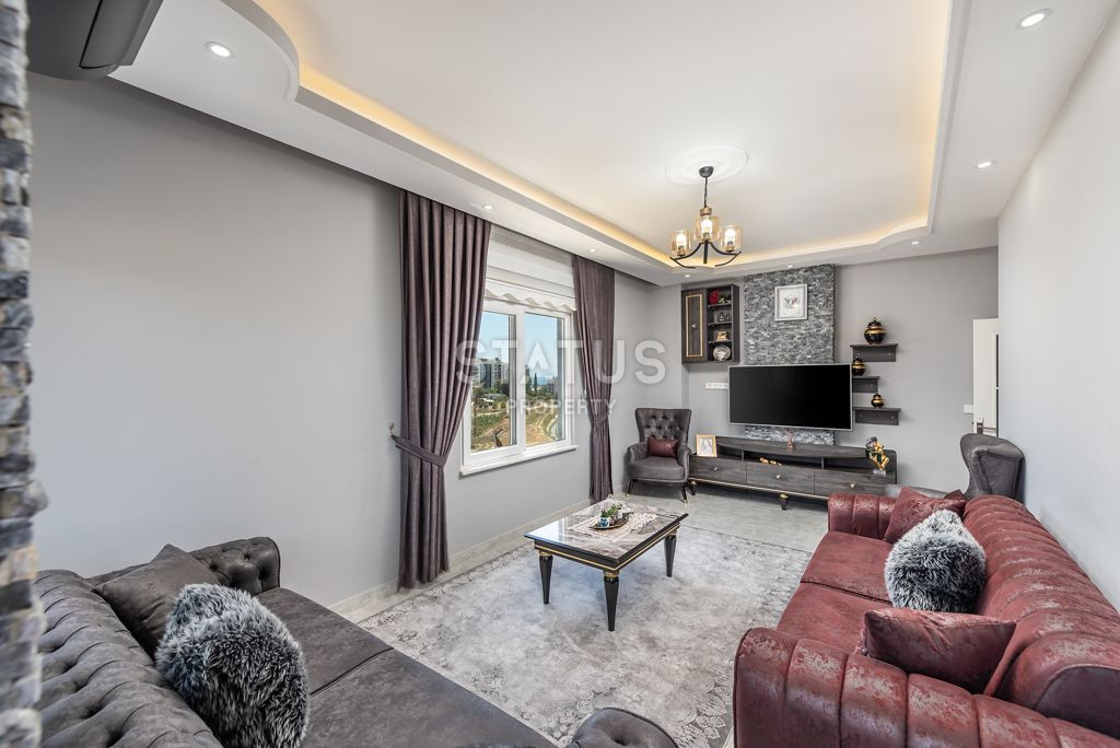 Квартира 2+1, с видом на горы в Авсалларе, 105 кв.м. фото 13