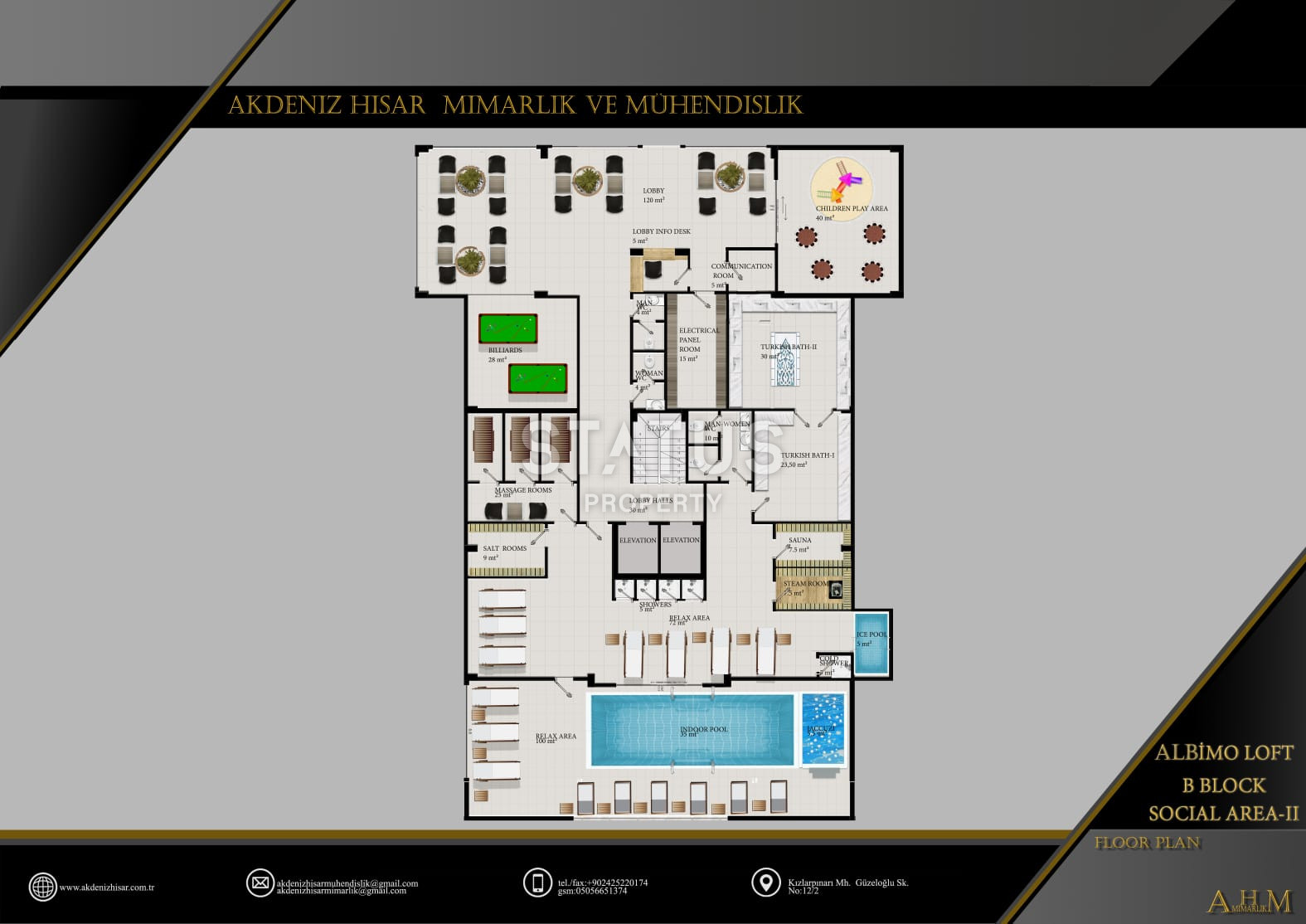 Апартаменты 1+1 в уникальном комплексе с отельной инфраструктурой в Махмутларе, 56 м2. фото 25
