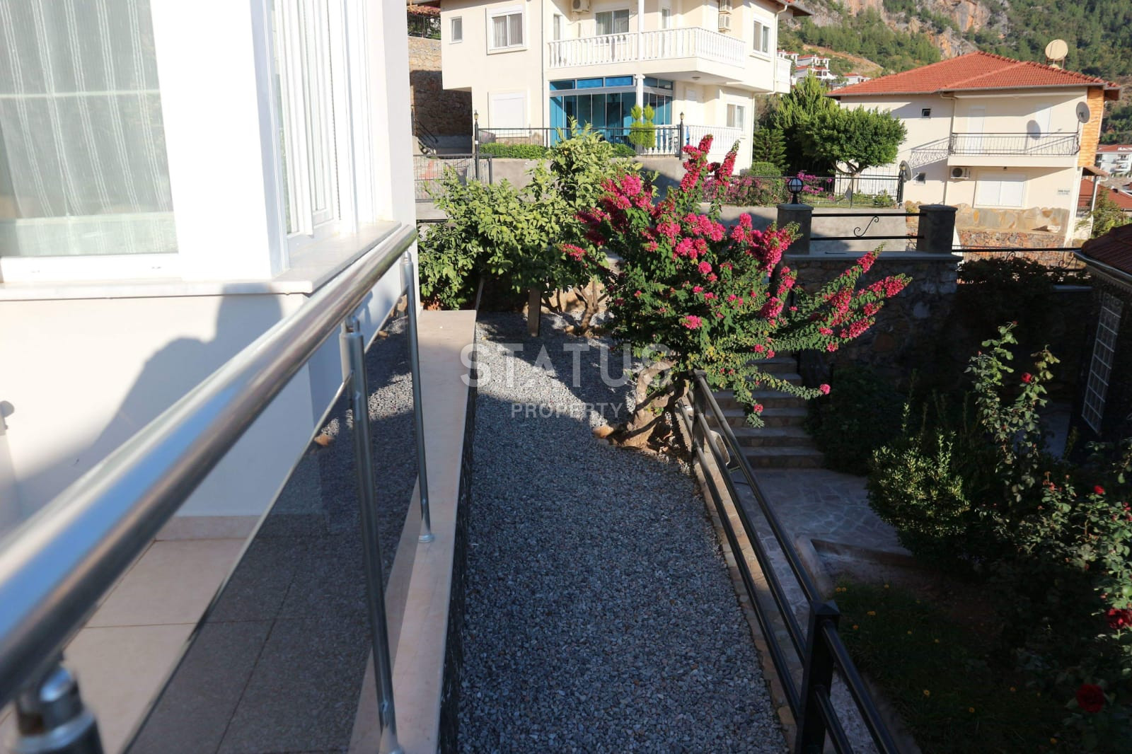 Villa 3+1 with a panorama of the sea, the fortress and the city, 220 m2. Center, Alanya. фото 30
